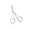 BNP 1Pc Stainless Steel Manicure Scissors Facial Hair Eyebrow False Eyelash Scissor Eyebrow Trimmer Eyebrow Eyelashes Nose Hair Scissor Nail Makeup view 3