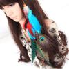 1 Pc Women Lady Feather Hair Clips Handmade Boho Hippie Hair Extensions with Feather Clip Comb Hairpin Headdress DIY Accessories (A#) view 4