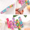 100 Pcs Colorful Nail Files Double Sided Emery Boards Manicure File and Buffers Floral Nail Tools for Women 2.56 x 0.59 Inch, 5 Colors view 2