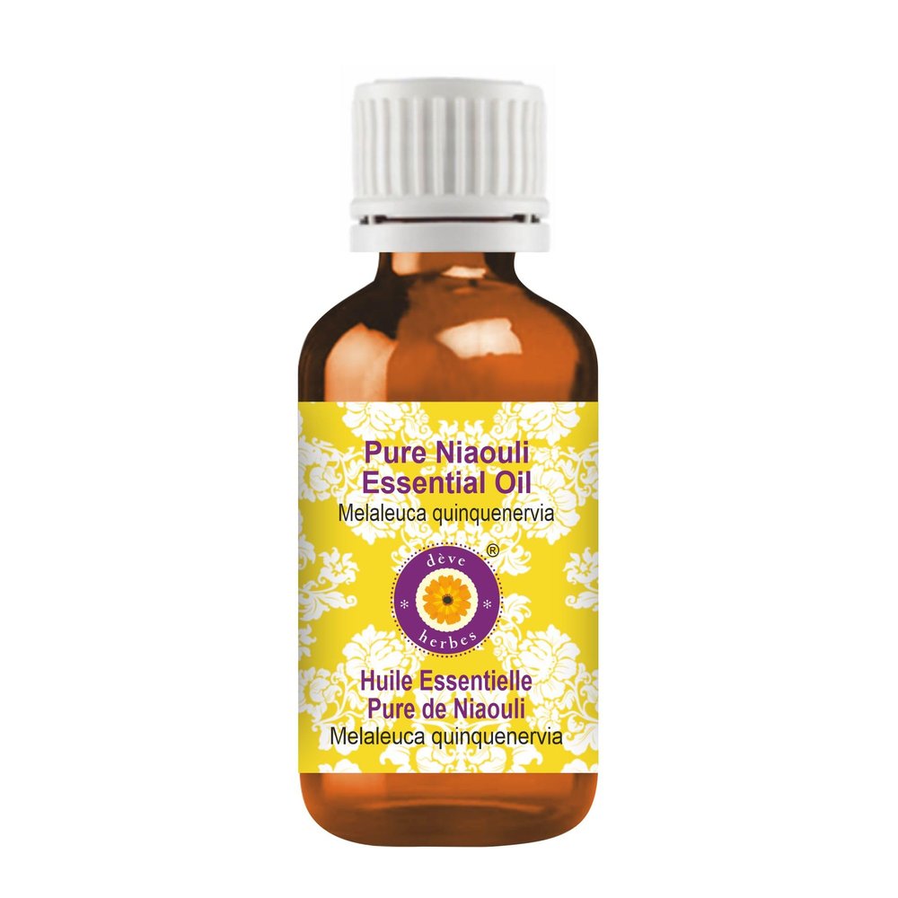 dve herbes Niaouli Essential Oil (Melaleuca quinquenervia) Pure | Non-Sticky | Non-Greasy | Lightweight | Men & Women | All Skin Types | Steam Distilled 15ml (0.5 oz)