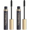 L'Oreal Paris Makeup Voluminous Original Volume Building Mascara, Black, 2 Count view 1