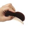 2Pcs Bump It Up Volume Hair Base Inserts with Comb Clip for Beehive Hairstyle and Bun Maker, DIY Hair Accessories view 2
