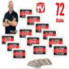 72 Premium MicroTouch ONE Nostalgic Precision Double Edge Razor Blades - Platinum Stainless Blades Work with Any Safety Razor view 2