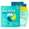 Patchology All Eyes On You Under Eye Mask - Retinol, Collagen & Green Tea Infused - Eye Gels for Dark Circles, Puffiness, & Wrinkles, Eye Patches for Night, Beauty Travel, Reduce Puffy Eyes (6 Pairs) view 1