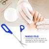 Toenail Scissors,Long Handled Toenail Scissors Clippers For Thick Toe Nails Handle Unique Design Ergonomic Cuticle Scissor Ingrown Toenail File view 3