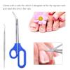 Toenail Scissors,Long Handled Toenail Scissors Clippers For Thick Toe Nails Handle Unique Design Ergonomic Cuticle Scissor Ingrown Toenail File view 4