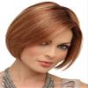 Tasha Wig Color DARK BROWN - Envy Wigs 8" Chin Length Short Page Bob Sweeping Bang Synthetic lace Front Natural Hairline Volume Peluca Hand Tied Avg Cap Bundle Travel Kit, MaxWigs Hairloss Booklet view 3