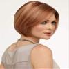 Tasha Wig Color DARK BROWN - Envy Wigs 8" Chin Length Short Page Bob Sweeping Bang Synthetic lace Front Natural Hairline Volume Peluca Hand Tied Avg Cap Bundle Travel Kit, MaxWigs Hairloss Booklet view 4