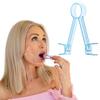 Lip Plumper Device | Non-Invasive Lip Plumping Device, Pain-Free | 60-Second Daily Exercise for Fuller Lips, Defined Jawline & Firmer Skin, MADE IN USA (Sky Blue) view 1