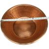 Shiny Portable Copper Beauty Salon Pedicure Bowl view 1