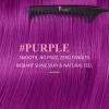 YoungSee Invisible Tape in Hair Extensions Purple Hair Extensions Tape in Colored 25g 10pcs Tape Extension Real Human Hair Purple 20Inch for Girls Party Remy-Hair view 2