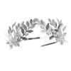 Chmier Bridal Headband Leaf Vine Headband Silver Leaf Crown Leaf Tiara Wedding Headpiece Bridesmaid Prom Festival Hair Accessories for Women and Girls(Silver) view 4
