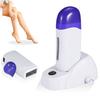 Electric Wax Heater, Roll On Wax Machine Waxing Hot Cartridge Roller with Charging Pedestal, Painless Body Depilatory Wax Warmer Machine for Hair Removal (Single) view 1