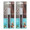 RED by KISS Quick Cover Root Touch Up Rescue (Natural Medium Brown 2 Pack) Mascara Natural Water-Resistant Temporary Gray Concealer Cover Up Brush for Hair Mustache & Beard, Formulated with Jojoba Oil view 1