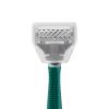 Harry's Original Shaving Kit for Men - Razor Handle, 5 Razor Blade Refills, Foaming Shave Gel, and Travel Blade Cover - German Engineered - Sage view 2