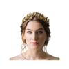 Chmier Bridal Headband Leaf Vine Headband Leaf Crown Leaf Tiara Wedding Headpiece Bridesmaid Prom Festival Hair Accessories for Women(Gold) view 1