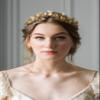 Chmier Bridal Headband Leaf Vine Headband Leaf Crown Leaf Tiara Wedding Headpiece Bridesmaid Prom Festival Hair Accessories for Women(Gold) view 2