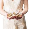 Chmier Bridal Headband Leaf Vine Headband Leaf Crown Leaf Tiara Wedding Headpiece Bridesmaid Prom Festival Hair Accessories for Women(Gold) view 3