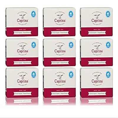 Caprina by Canus Fresh Goat's Milk Soap, Original (9 bars)