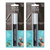 RED by KISS Quick Cover Root Touch Up Rescue (Natural Dark Brown 2 Pack), Mascara Natural Water-Resistant Temporary Gray Concealer Cover Up Brush for Hair Mustache & Beard, Formulated with Jojoba Oil view 1