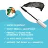 RED by KISS Quick Cover Root Touch Up Rescue (Natural Dark Brown 2 Pack), Mascara Natural Water-Resistant Temporary Gray Concealer Cover Up Brush for Hair Mustache & Beard, Formulated with Jojoba Oil view 3