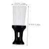Barber Brush Soft Hairdressing Hair Brush Neck Duster Hair Cutting Salon Tools Black White view 2