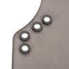 Hair Dye Wrap Haircut Cloak Soft Silicone Pad Haircut Neck Cape for Professional Hairdressers & Individual (Grey) view 4