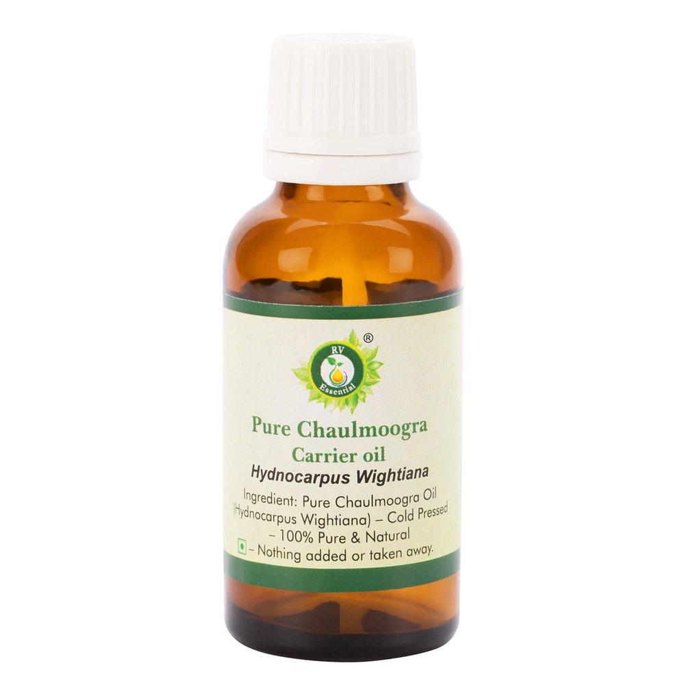 Chaulmoogra Oil | Hydnocarpus Wightiana | for Hair | for Skin | 100% Pure Natural | Cold Pressed | Unrefined | 50ml | 1.69oz by R V Essential