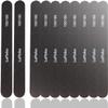 10PCS Double Sided 100/180 Grit Nail File Set, Washable Emery Board Nail Buffer Files for Home Salon Use, Professional Manicure Pedicure Tool for Acrylic False Nails and Gel Cosmetic view 1