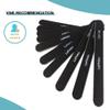 10PCS Double Sided 100/180 Grit Nail File Set, Washable Emery Board Nail Buffer Files for Home Salon Use, Professional Manicure Pedicure Tool for Acrylic False Nails and Gel Cosmetic view 2