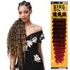 MULTI PACK DEALS! Bobbi Boss Synthetic Hair Braids Pre-Feathered 3X King Tips Ocean Wave 28" (1-PACK, 1B) view 3