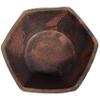 Portable Rustic Hexagon Copper Foot Pedicure Bowl view 4