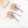2PCS Women Lady Rhinestone Hair Clips Wing Graphics Hairpin Side Clip Bobby Pin Hair Accessories (Blue) view 3