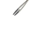 160mm Fiber Tip Non-Magnetic Tweezers for Beads & Gemstones Non Marring Safe Antimagnetic Tip Tips Tweezer Non-Marring 6-1/4" view 2