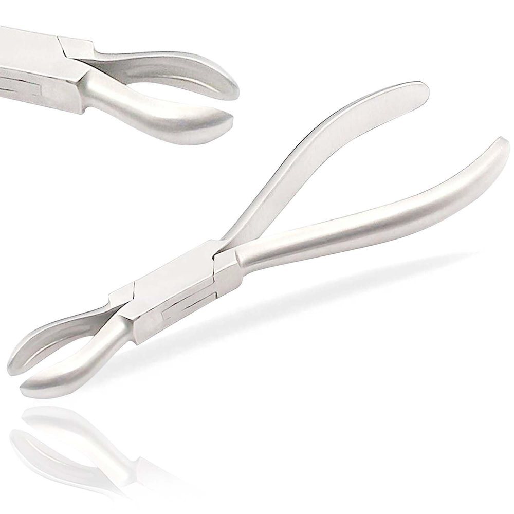 AAProTools Body Piercing Large Gauge Ring Closing Pliers Forceps 6" Stainless Steel Professional Septum Ear Nipple Belly Nose Tongue Lip Navel Eyebrow