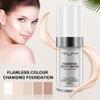 TLM Colour Changing Foundation, 2Pack Flawless Color Changing Foundation Makeup Base Moisturizing Liquid Foundation for Women, Concealer Cover, Girls SPF15, Sunscreen, Non-Greasy,Long Lasting view 2