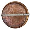 20 inches Large Rustic Copper Foot Rub Spa Beauty Salon Massage Pedicure Bowl view 2