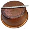 20 inches Large Rustic Copper Foot Rub Spa Beauty Salon Massage Pedicure Bowl view 3