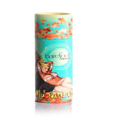 Barefoot Venus Organic 100% natural Lip Bliss with Shea Butter Lip Balm (Maple Bolndie)
