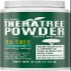 TheraTree Foot, Body and Shoe Powder with Tea Tree for Odor and Moisture Control with Organic and Natural Ingredients - Fresh Scent 4 oz view 1