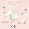 Lady Mathilde - Moisturizing Face Cream - Day/Night - Donkey Milk - 100% natural - Normal, Dry, Oily, Sensitive Skin, Redness - Made in France - 50 ml jar view 2