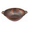 Side Handles Copper Pedicure Bowl view 4