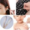800pcs Natural Wood Stick Cotton Swabs - Double Spiral Cotton tips with Sturdy Handle - Multipurpose view 3