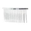 10pcs Metal Hair Combs 20 Teeth Barrette Hair Clip Findings for DIY Bride Hair Accessories Hair Jewelry view 2