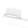 10pcs Metal Hair Combs 20 Teeth Barrette Hair Clip Findings for DIY Bride Hair Accessories Hair Jewelry view 3