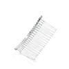 10pcs Metal Hair Combs 20 Teeth Barrette Hair Clip Findings for DIY Bride Hair Accessories Hair Jewelry view 4