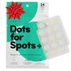 Dots for Spots Pimple Patches For Face - Stocking Stuffers - Fast Acting, Translucent Hydrocolloid Zit Patches that Unclog Pores Korean Skin Care - Vegan, Cruelty Free - (24 count) view 1