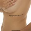 10 x Everything Happens for a Reason - Black Lettering - Temporary Skin Tattoo (10) view 2