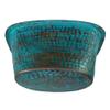 Square Aged Square Copper Foot Basin view 2