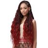 MULTI PACK DEALS! Bobbi Boss Synthetic Hair Braids Pre-Feathered 3X King Tips Body Wave 28" (1-PACK, 1B) view 1